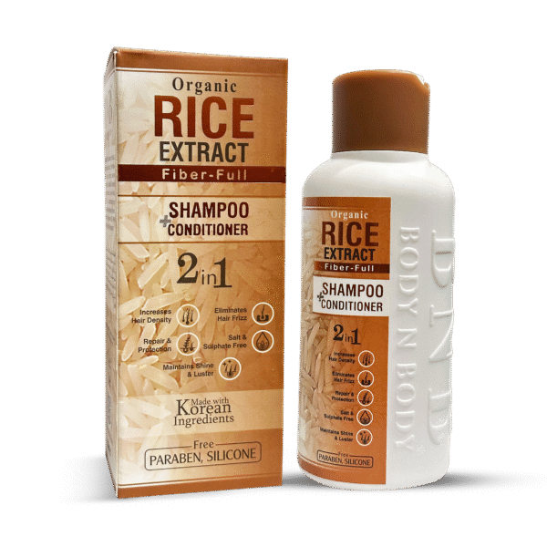 Organic Rice Extract Shampoo + Conditioner