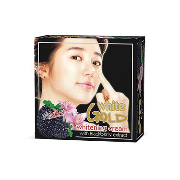 White Gold Whitening Cream With Blackberry Extract